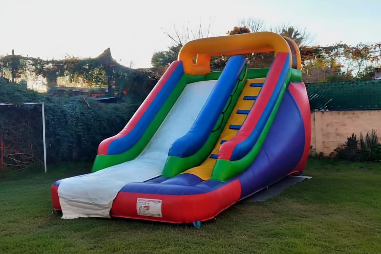 Inflable Tobogán escalador gigante 3,5x5,5
